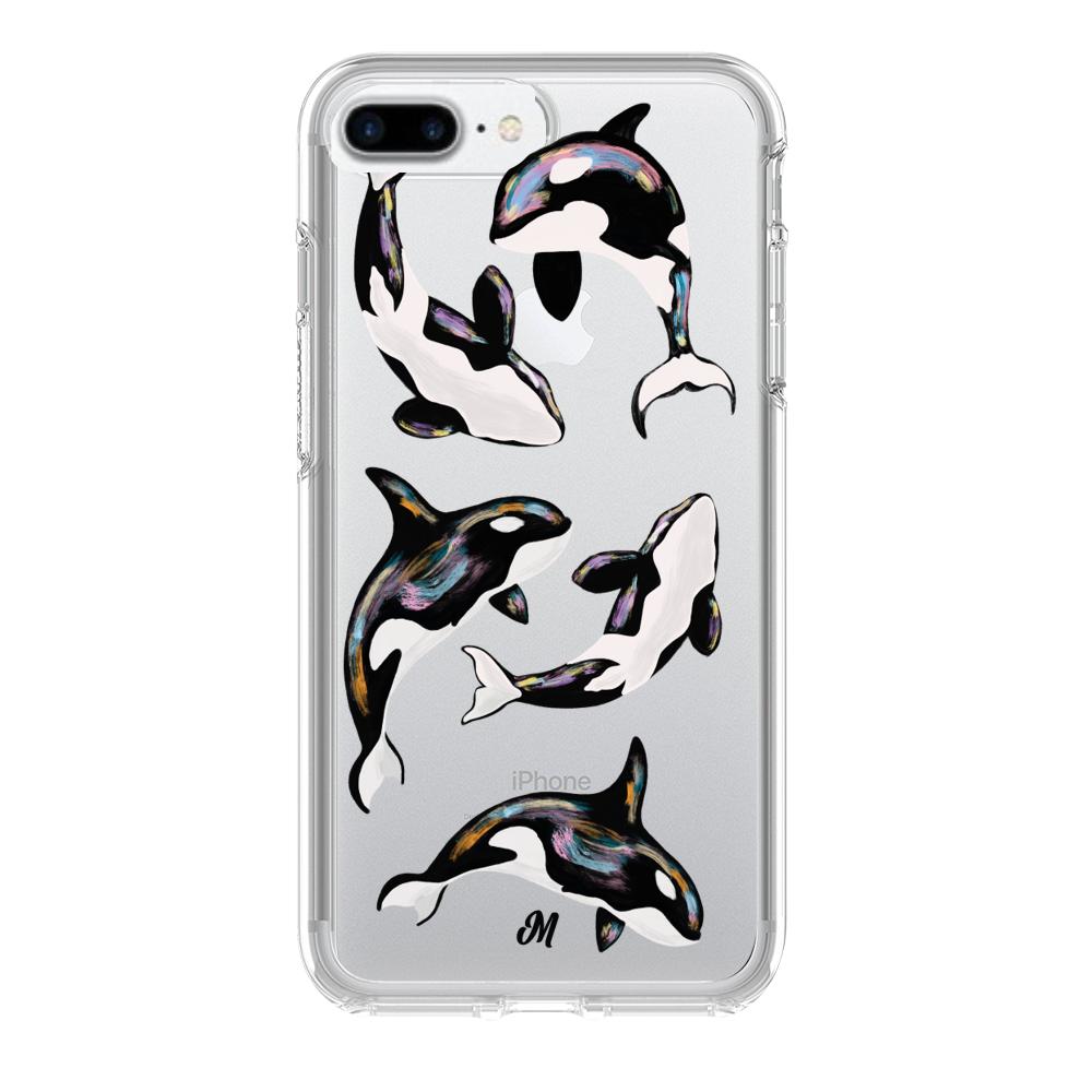 Case para iphone 7 plus Ballenas marinas - Mandala Cases