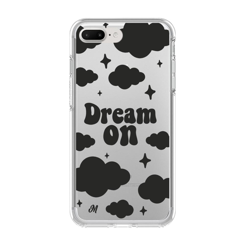 Case para iphone 7 plus Dream on negro - Mandala Cases