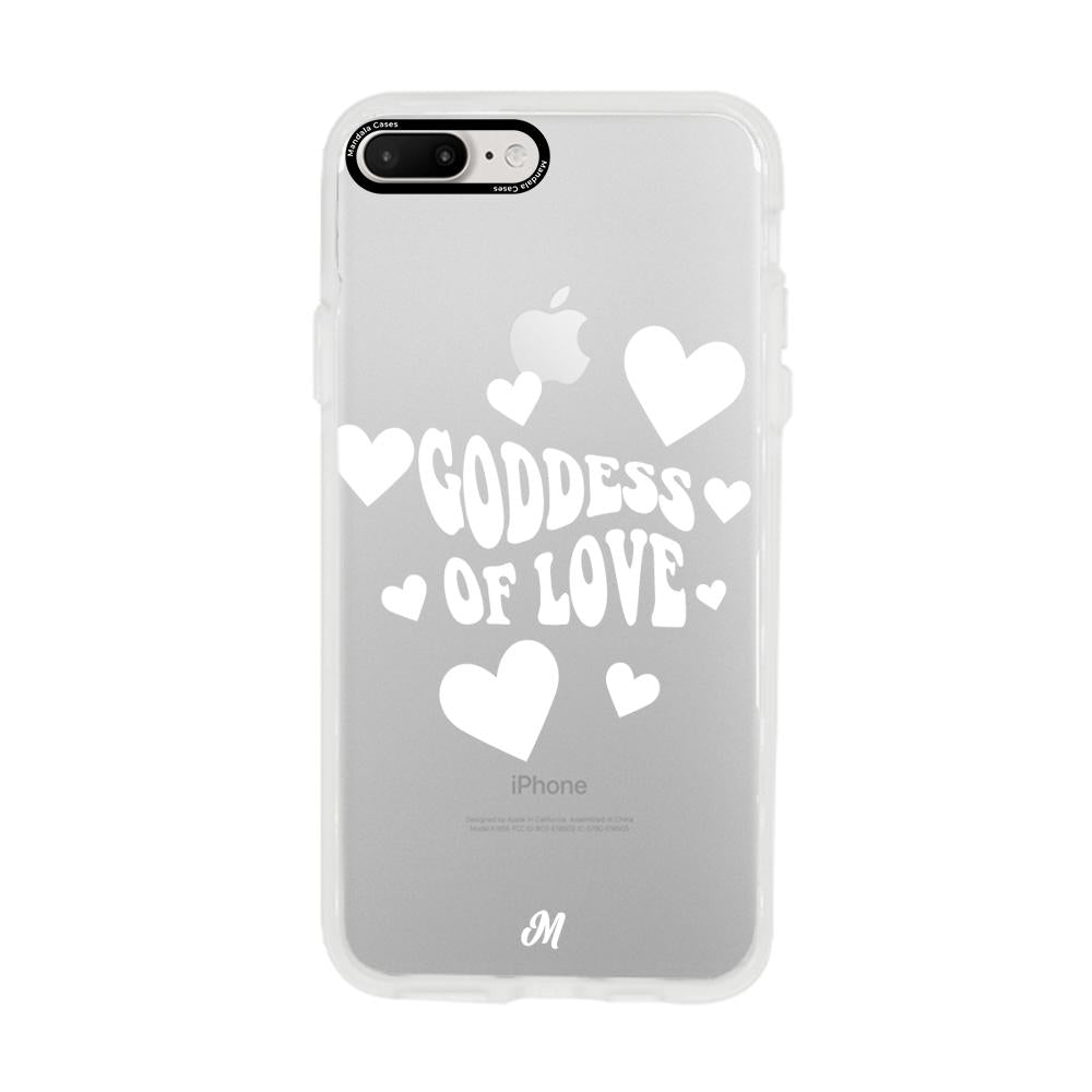 Case para iphone 7 plus Goddess of love blanco - Mandala Cases