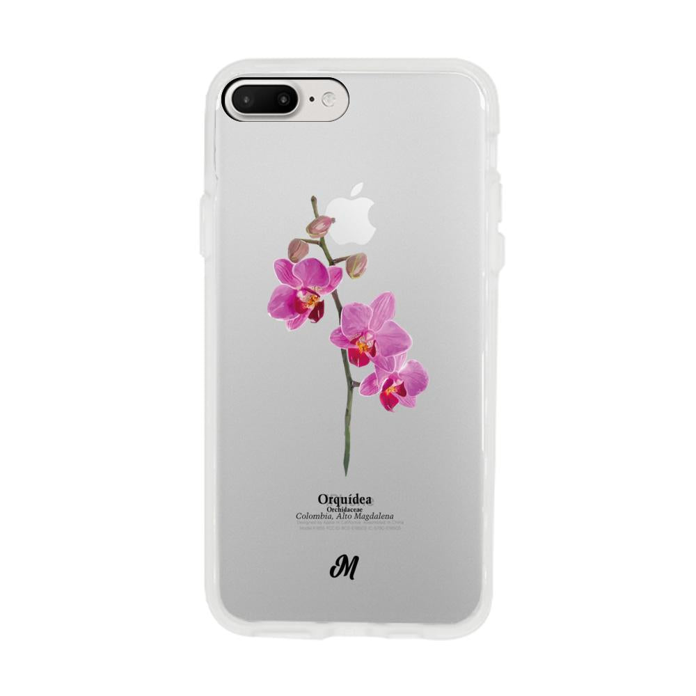 Case para iphone 7 plus Ramo de Orquídea - Mandala Cases