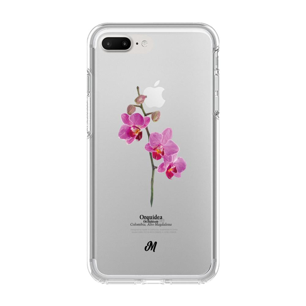 Case para iphone 7 plus Ramo de Orquídea - Mandala Cases