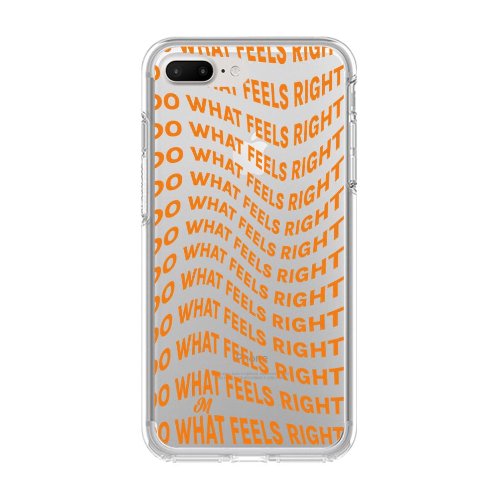 Case para iphone 7 plus Do What Feels Right - Mandala Cases
