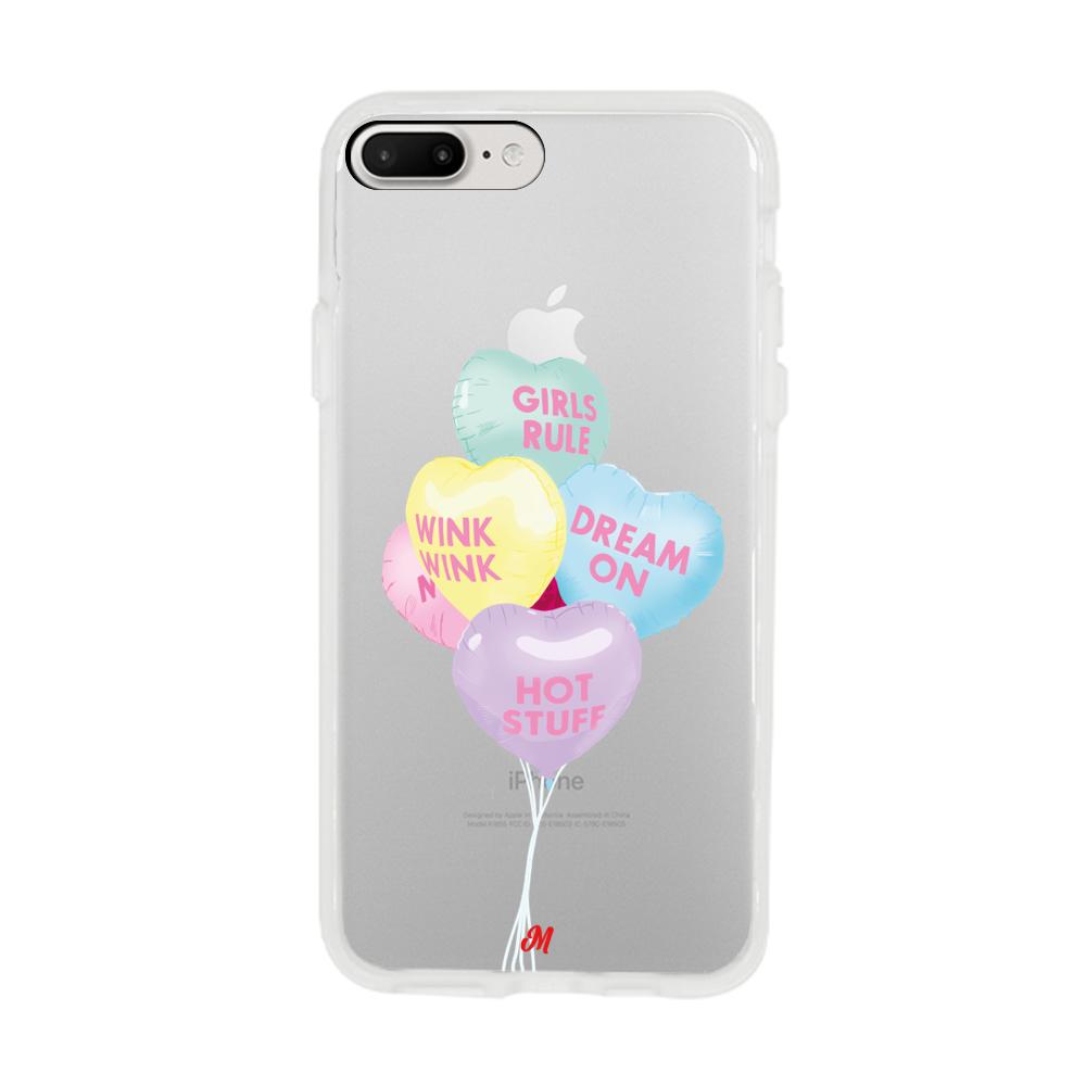 Case para iphone 7 plus Lovely Balloons - Mandala Cases