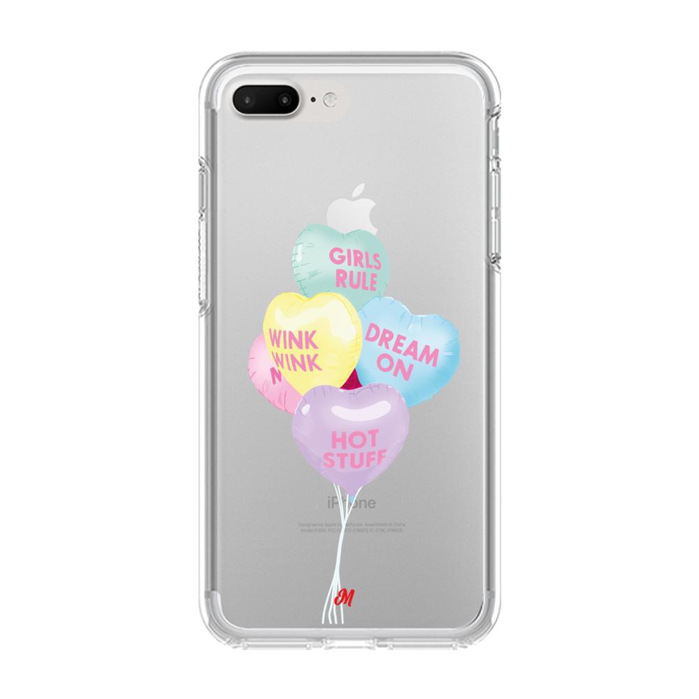 Case para iphone 7 plus Lovely Balloons - Mandala Cases