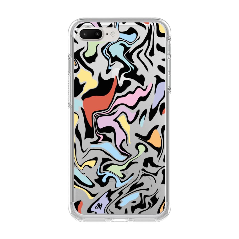 Case para iphone 7 plus Lineas coloridas - Mandala Cases