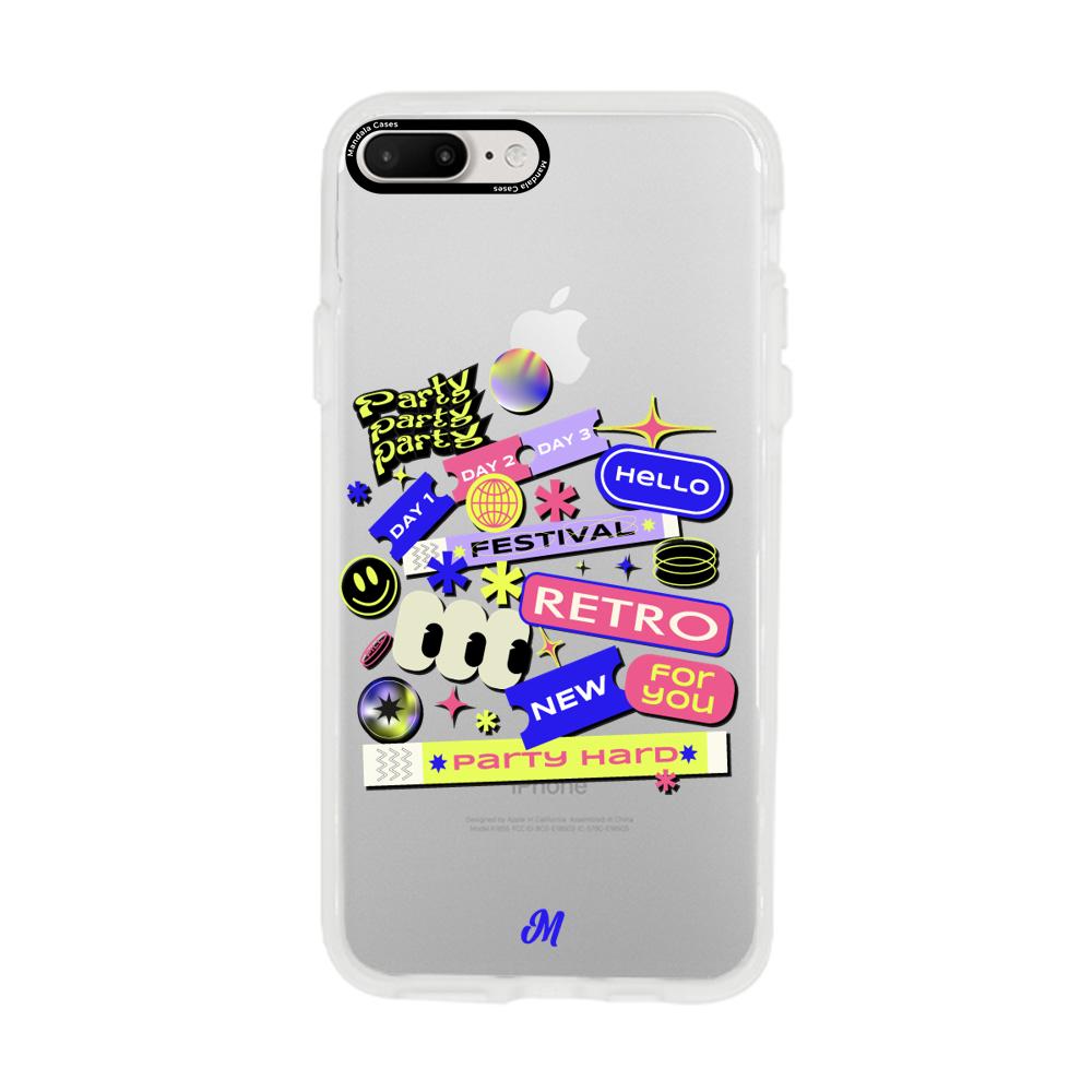 Case para iphone 7 plus FESTIVAL STICKERS - Mandala Cases