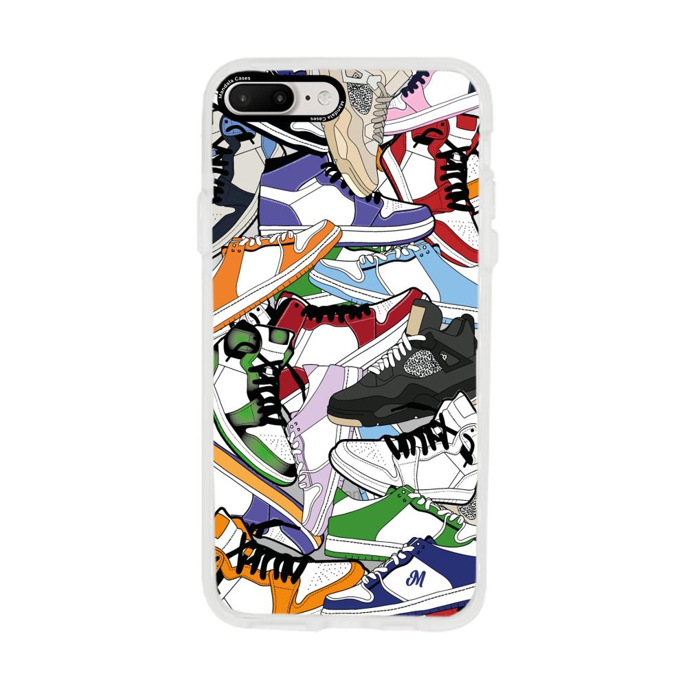 Case para iphone 7 plus Sneakers pattern - Mandala Cases