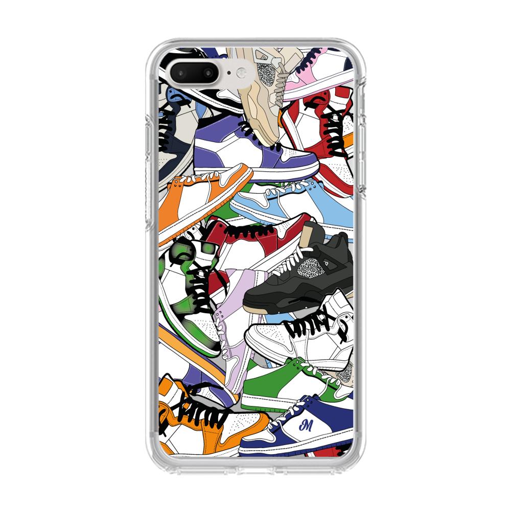 Case para iphone 7 plus Sneakers pattern - Mandala Cases