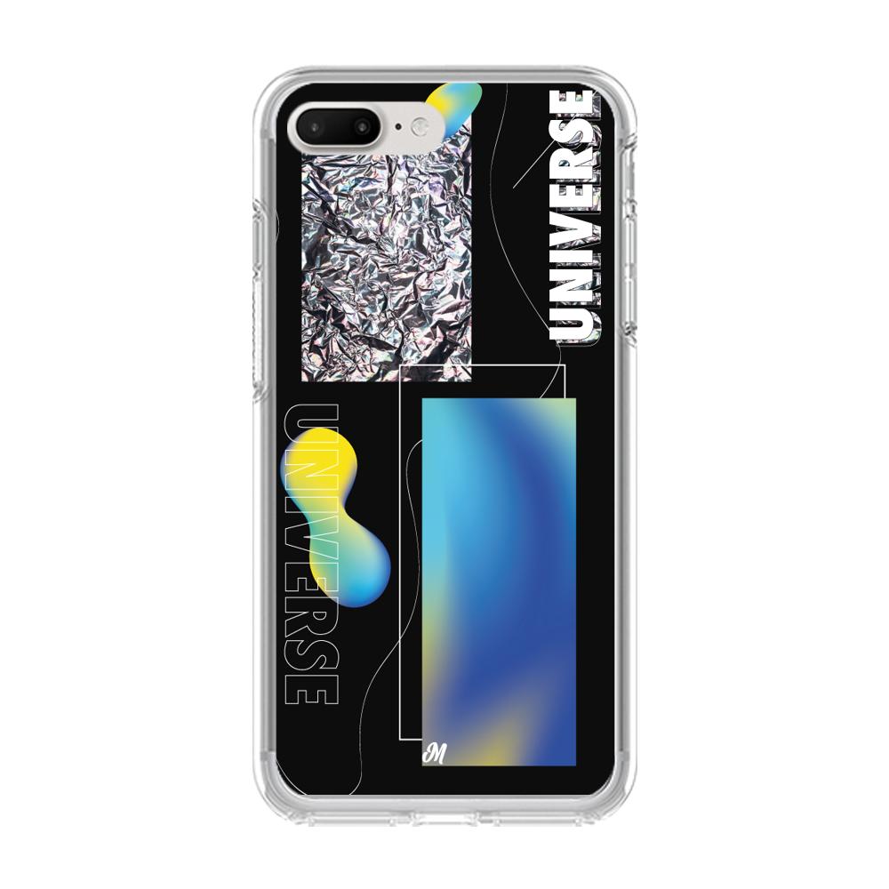 Case para iphone 7 plus Blue universe - Mandala Cases