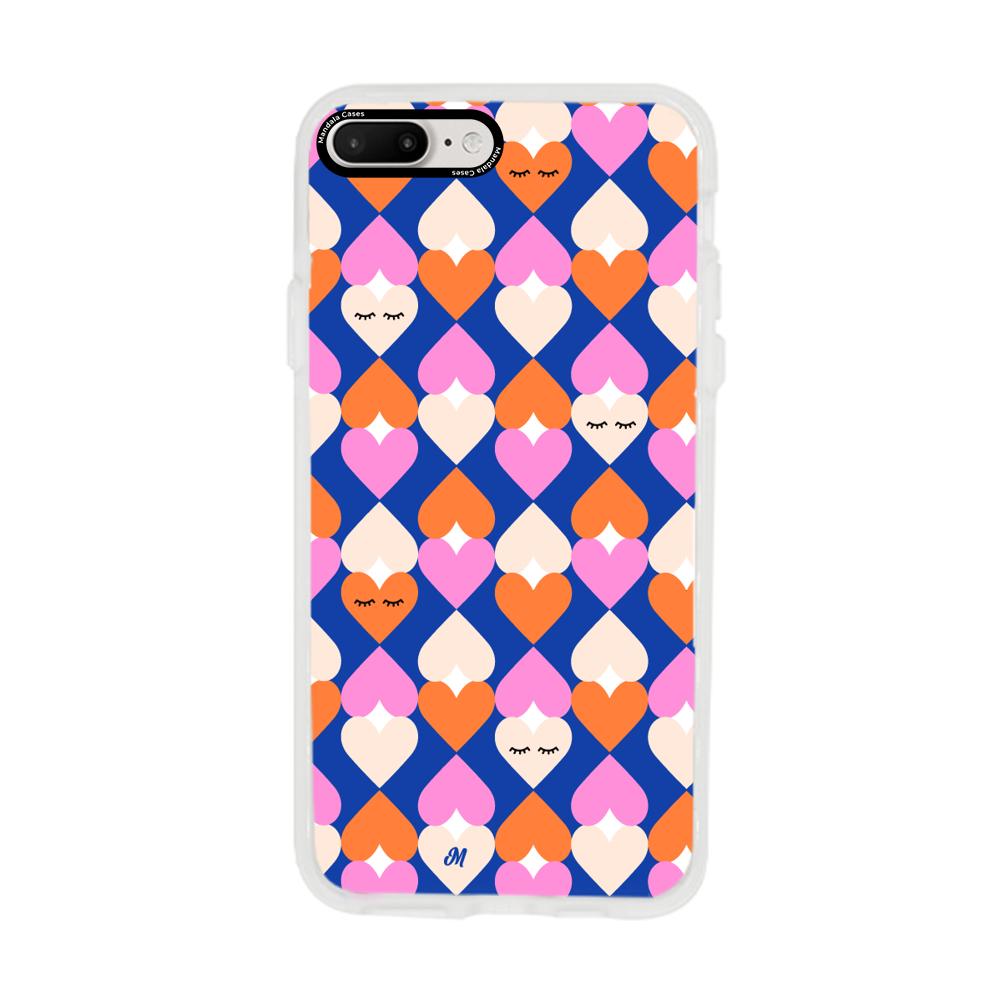 Case para iphone 7 plus poker hearts - Mandala Cases