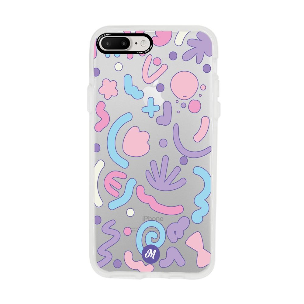 Cases para iphone 7 plus Colorful Spots Remake - Mandala Cases