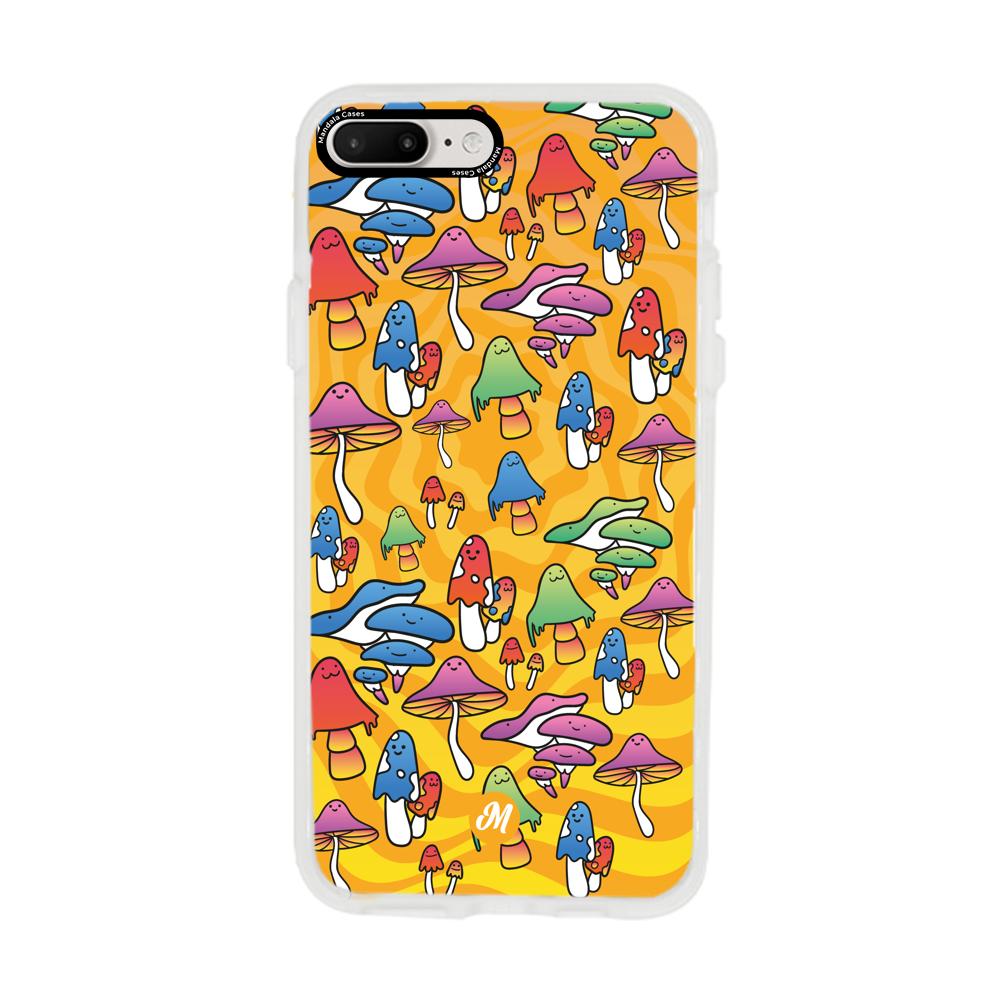 Cases para iphone 7 plus Color mushroom - Mandala Cases