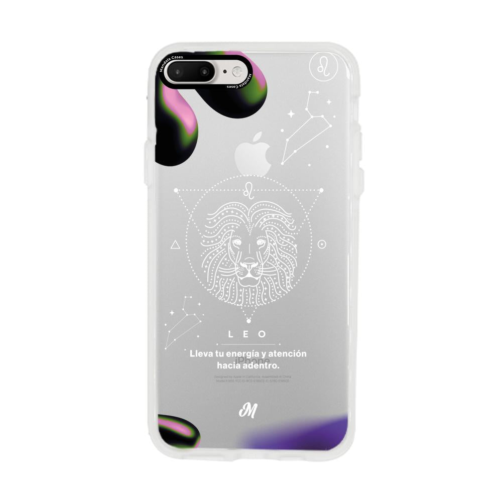 Cases para iphone 7 plus LEO 24 TRANSPARENTE - Mandala Cases