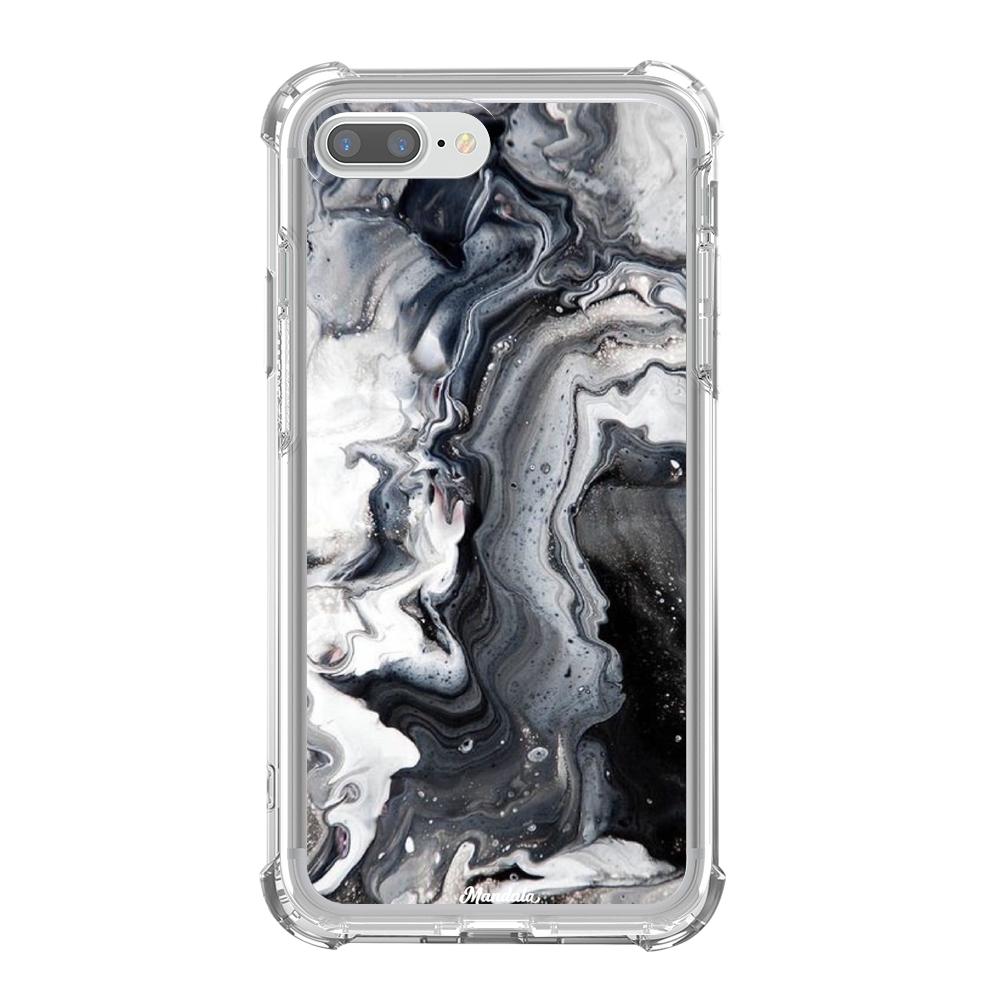 Estuches para iphone 7 plus - Black Marble Case  - Mandala Cases