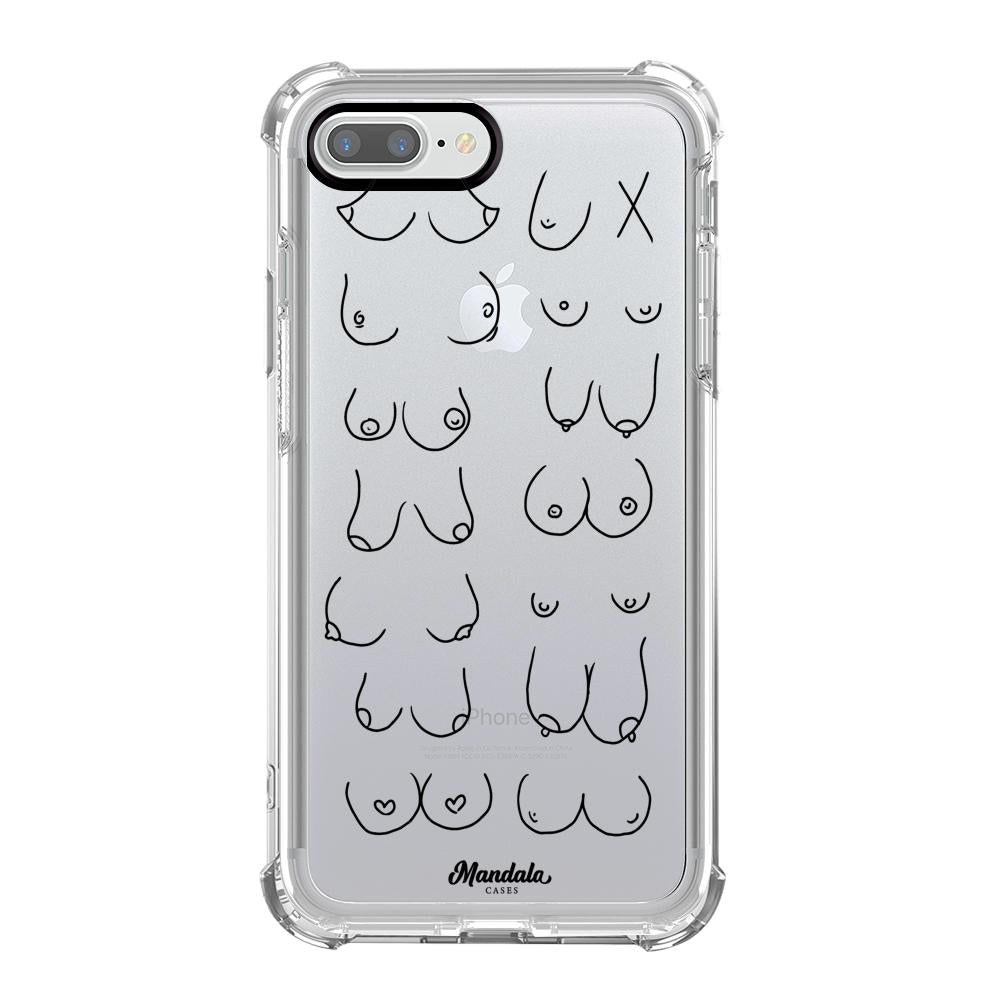 Estuches para iphone 7 plus - Boobs Case  - Mandala Cases