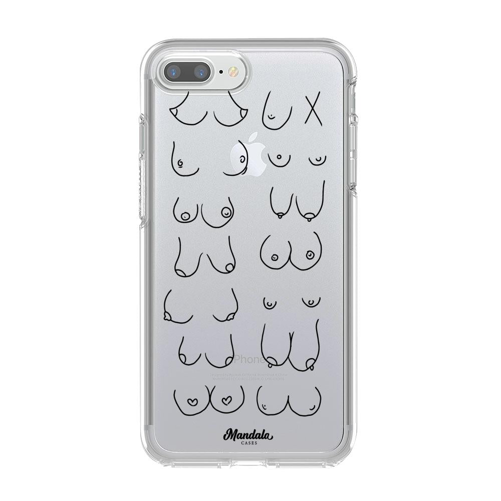 Estuches para iphone 7 plus - Boobs Case  - Mandala Cases