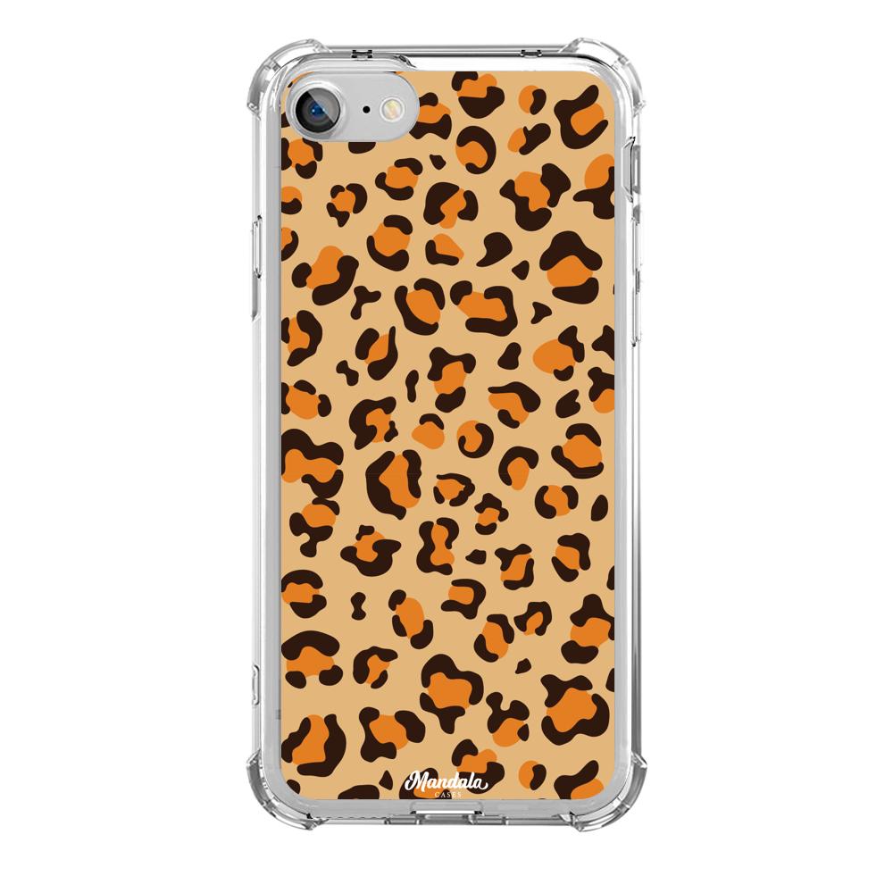 Case para iphone SE 2020 Funda de Leopardo  - Mandala Cases
