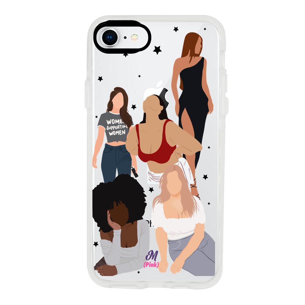 Case para iphone SE 2020 de Apoyo Femenino - Mandala Cases
