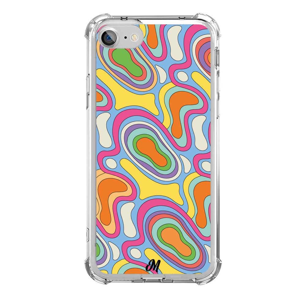 Case para iphone SE 2020 Hippie Art   - Mandala Cases