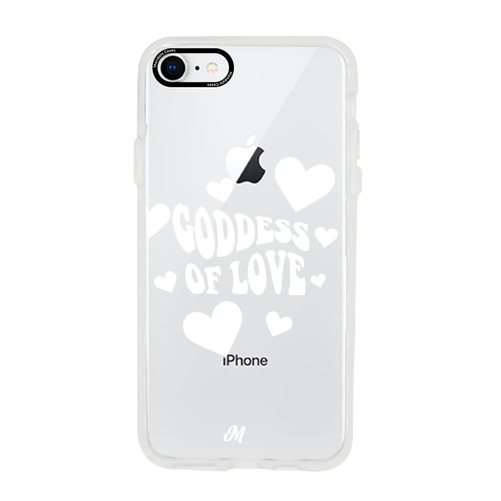 Case para iphone SE 2020 Goddess of love blanco - Mandala Cases