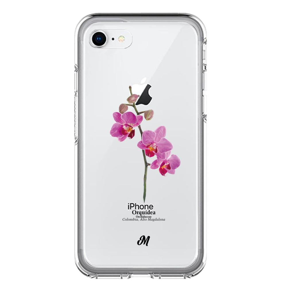 Case para iphone SE 2020 Ramo de Orquídea - Mandala Cases