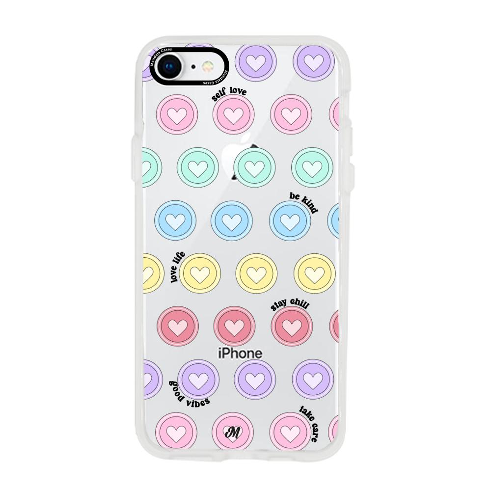 Case para iphone SE 2020 Sellos de amor - Mandala Cases