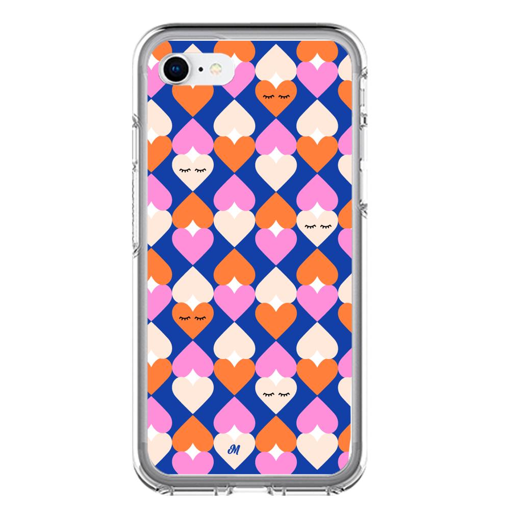 Case para iphone SE 2020 poker hearts - Mandala Cases