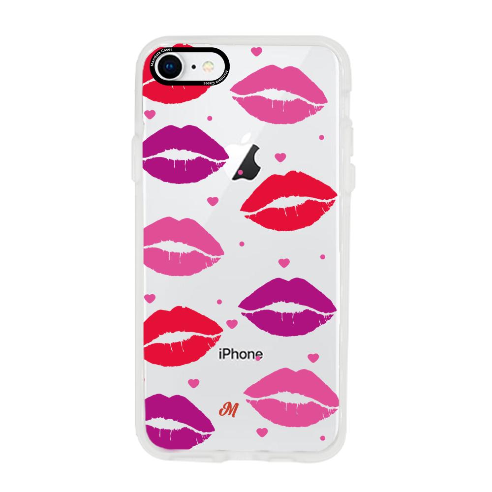 Cases para iphone SE 2020 Kiss colors - Mandala Cases