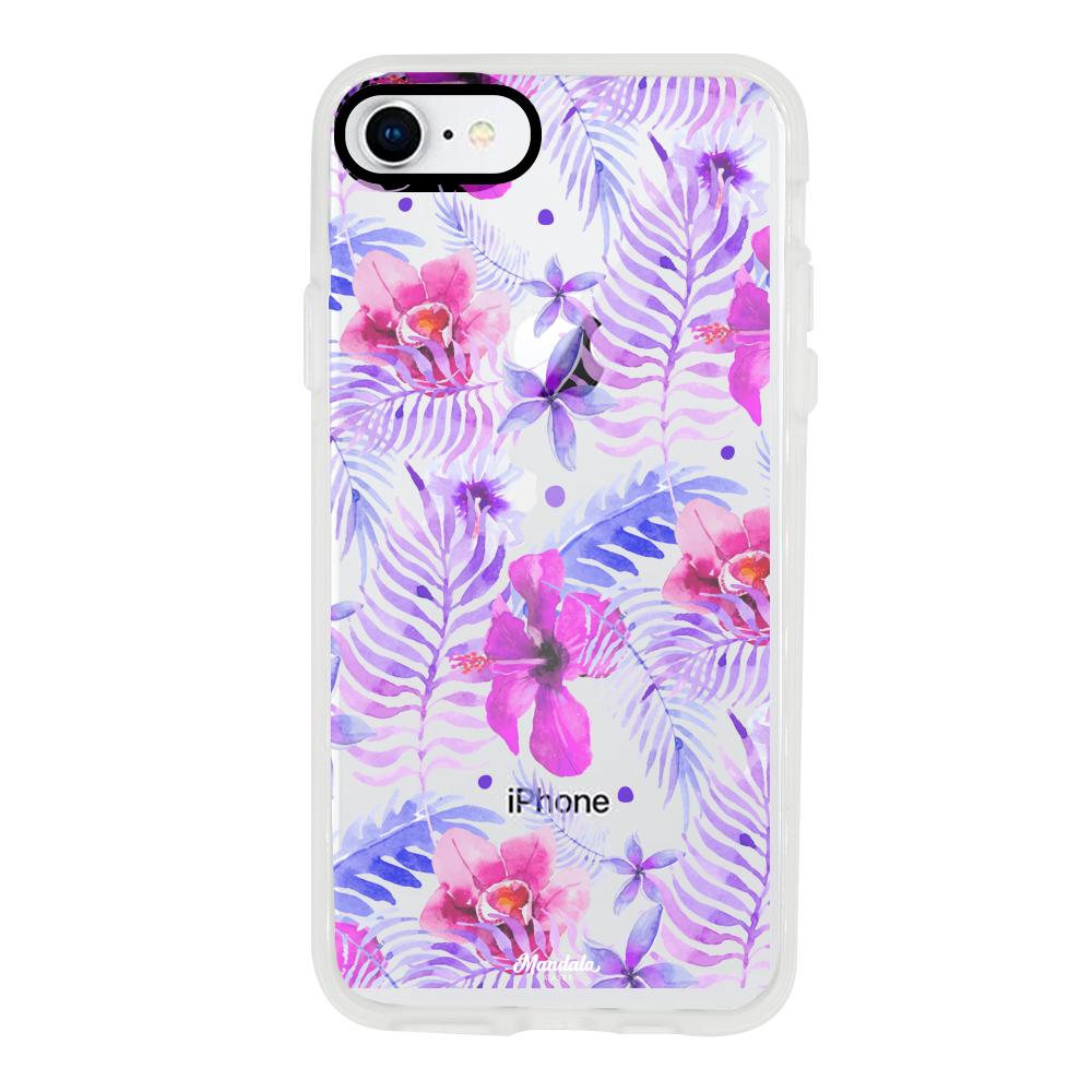 Case para iphone SE 2020 de Flores Hawaianas - Mandala Cases