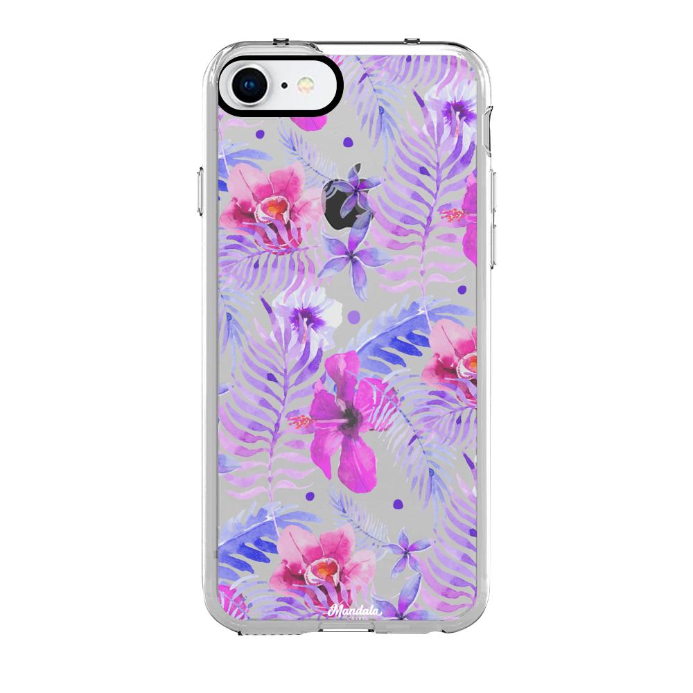 Case para iphone SE 2020 de Flores Hawaianas - Mandala Cases