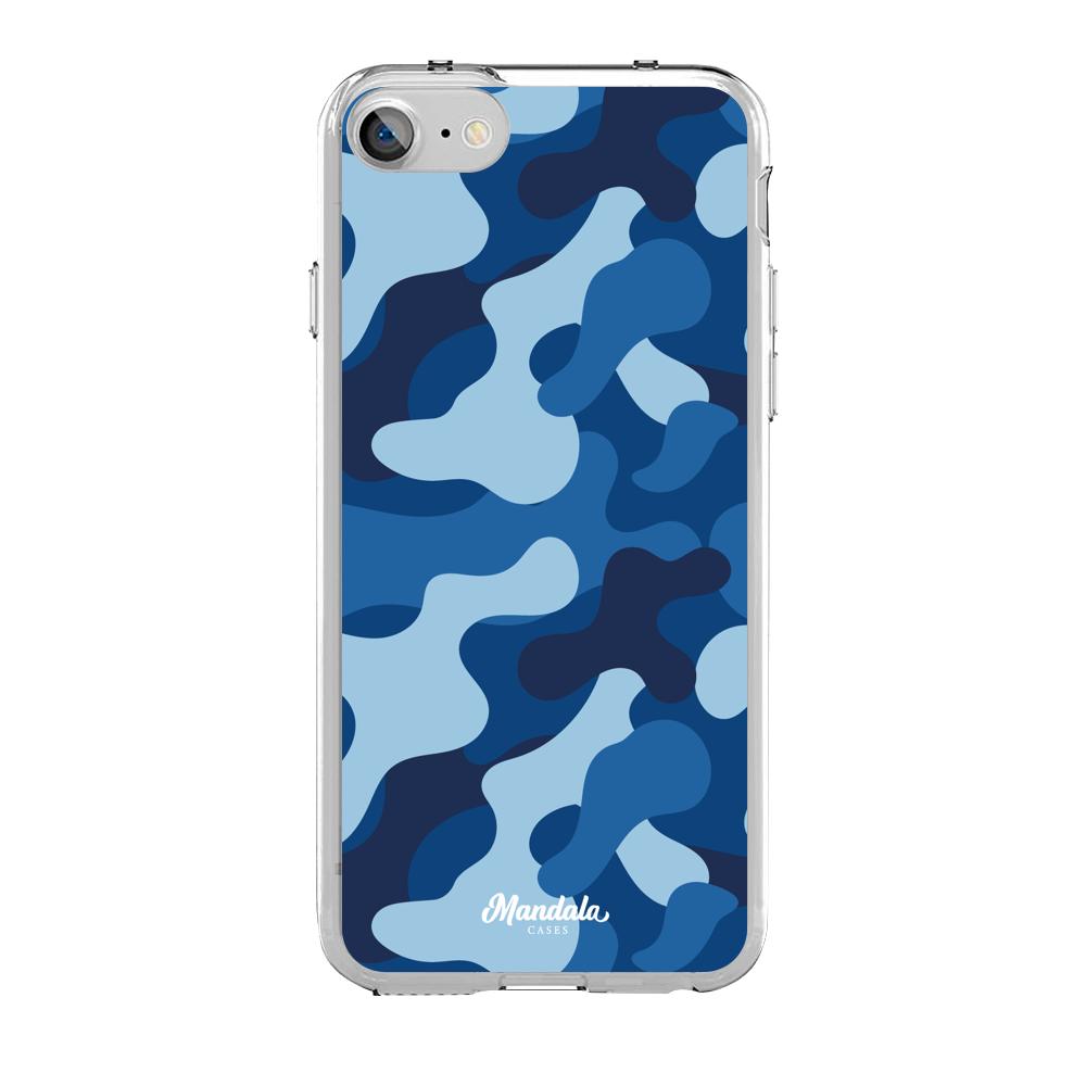 Estuches para iphone SE 2020 - Blue Militare Case  - Mandala Cases