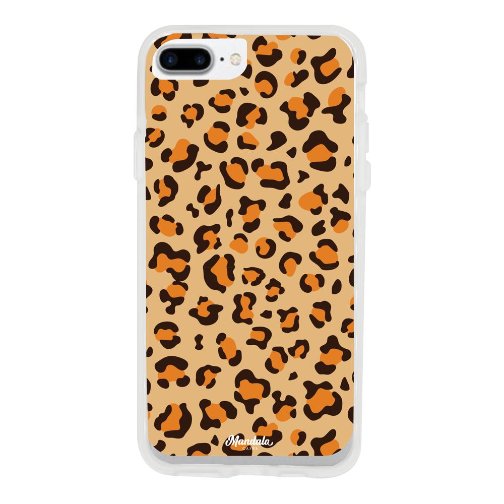 Case para iphone 8 plus Funda de Leopardo  - Mandala Cases