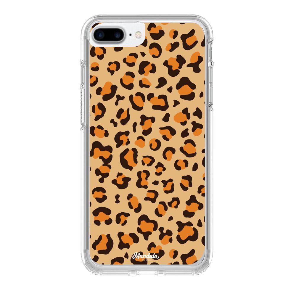 Case para iphone 8 plus Funda de Leopardo  - Mandala Cases