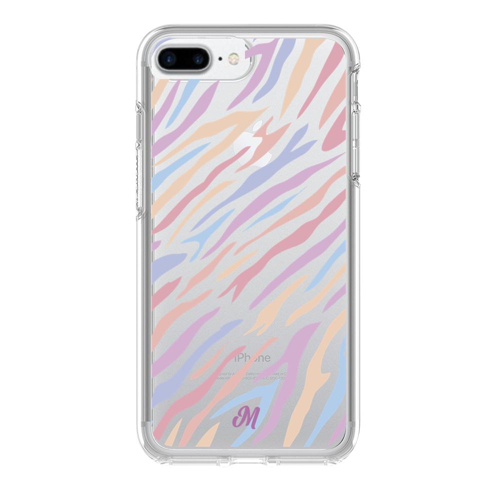 Case para iphone 8 plus Funda Líneas de Colores - Mandala Cases