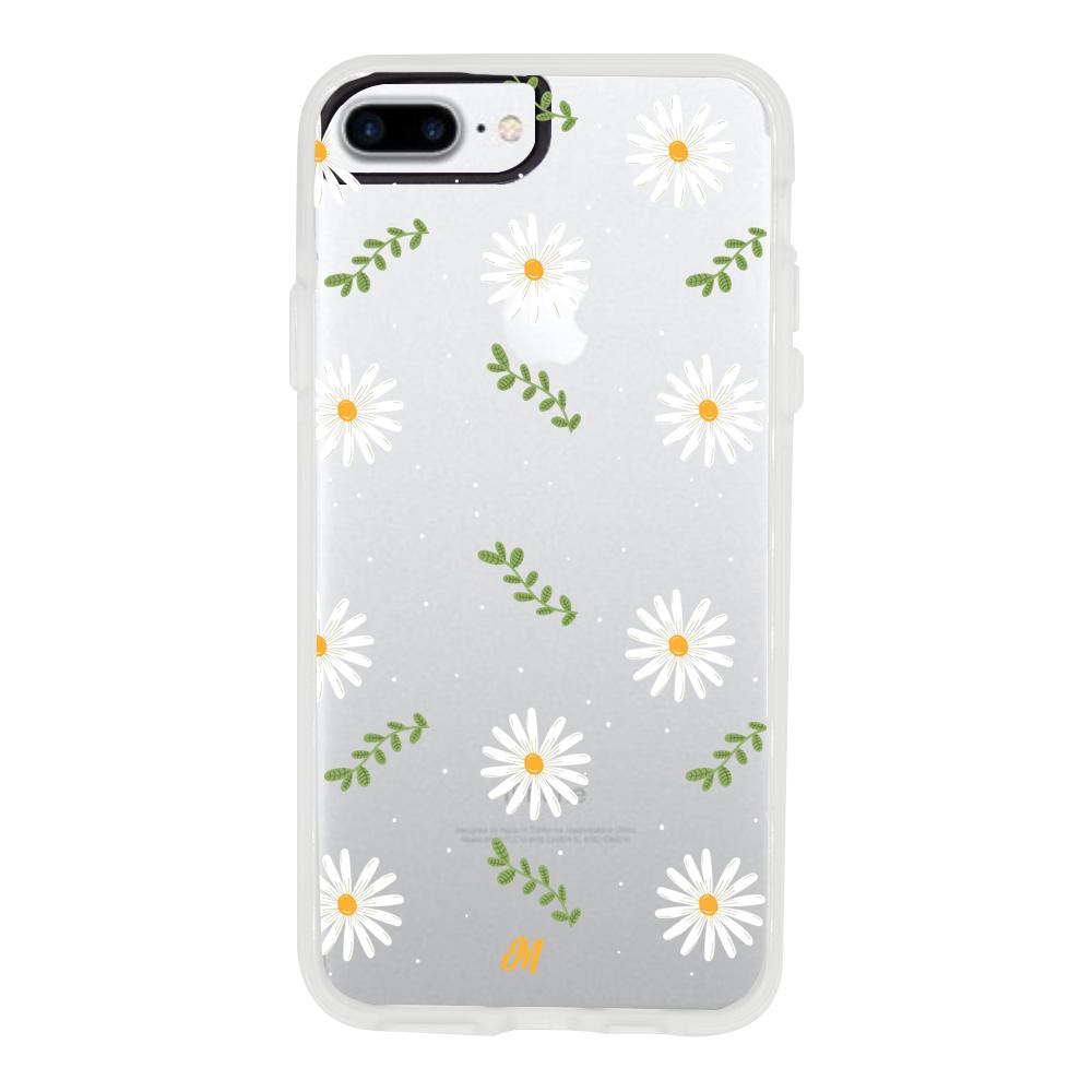Case para iphone 8 plus Funda Pequeñas Flores - Mandala Cases