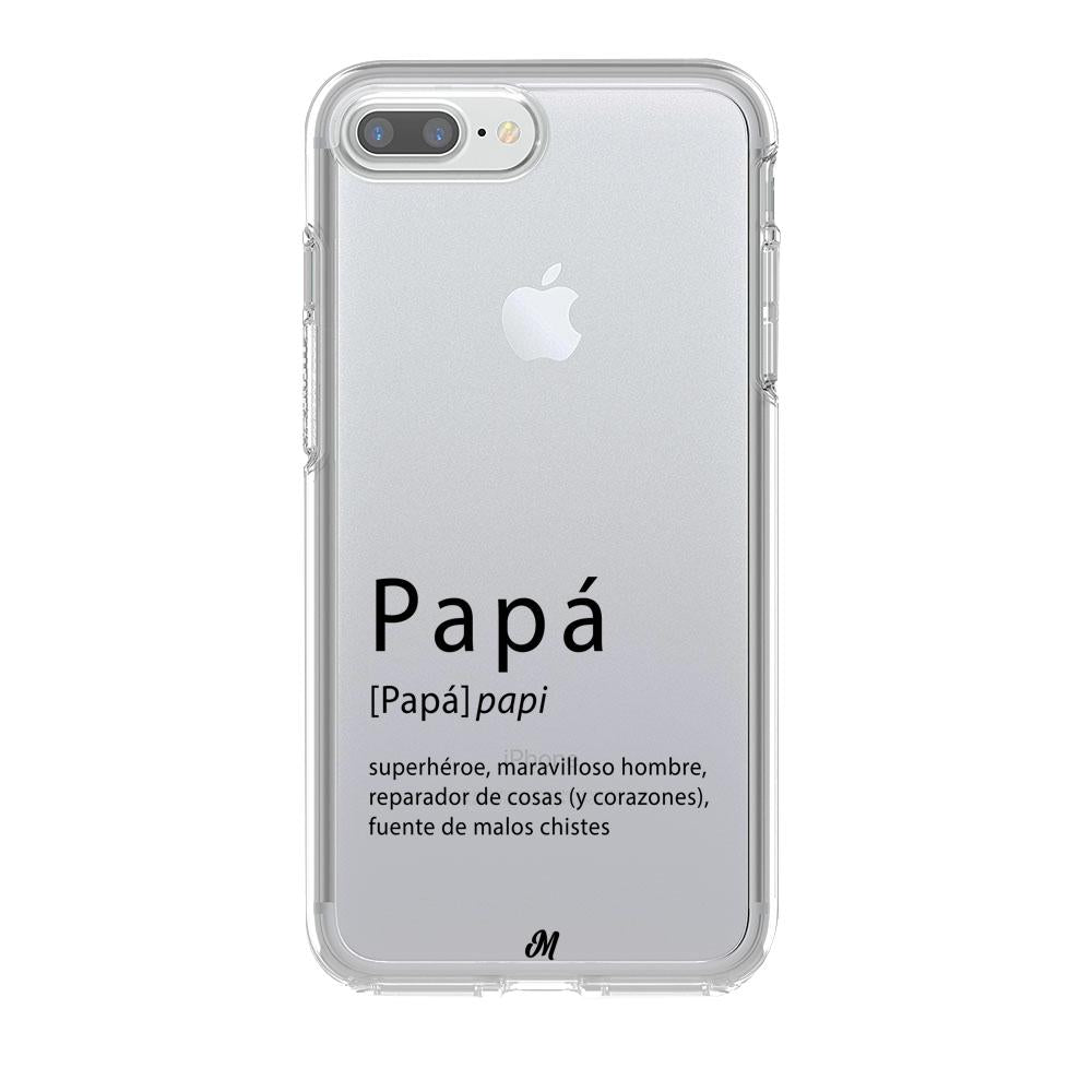 Case para iphone 8 plus Funda papá  - Mandala Cases