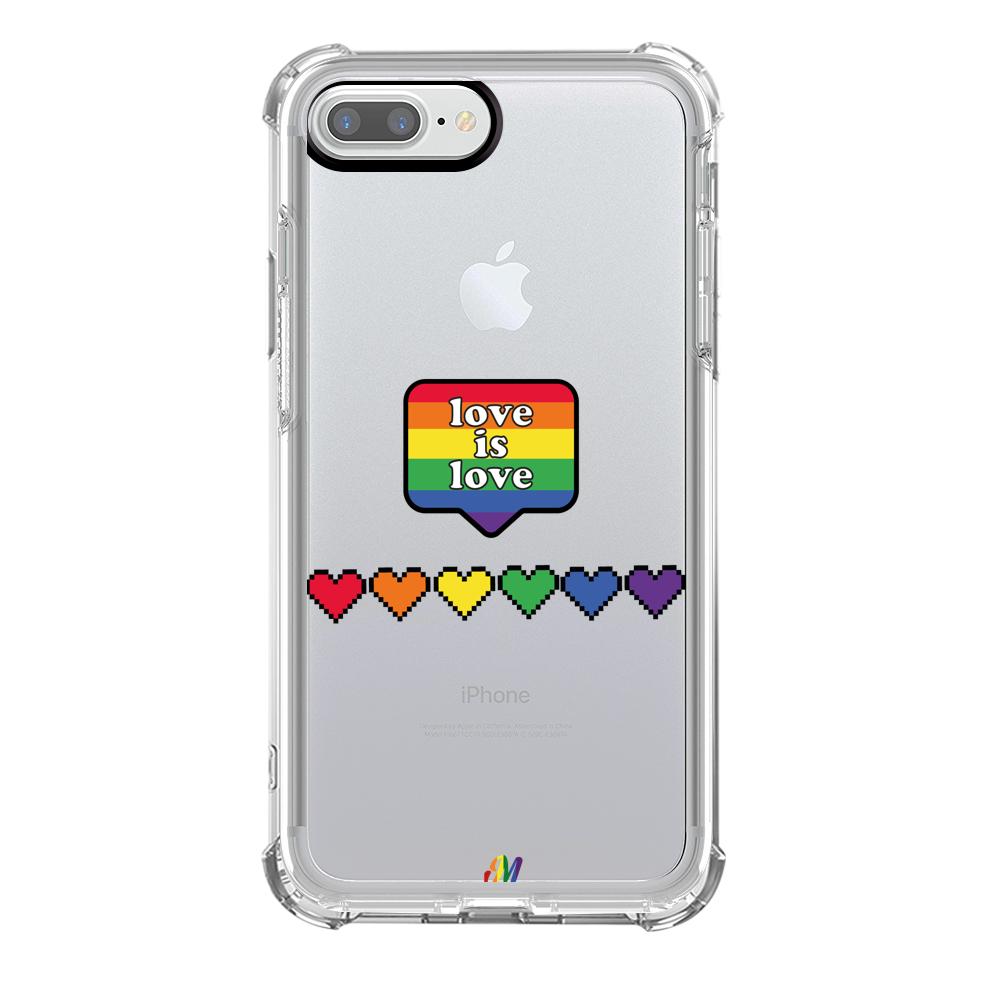 Case para iphone 8 plus Amor es Amor - Mandala Cases