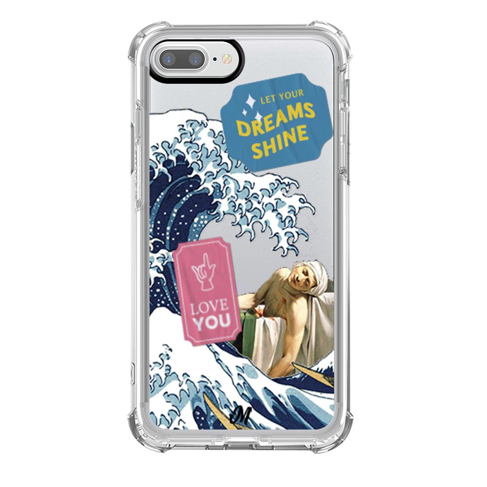 Case para iphone 8 plus Ola de sueños - Mandala Cases