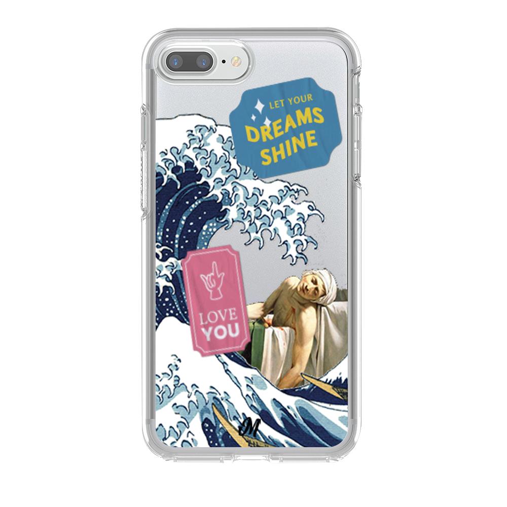 Case para iphone 8 plus Ola de sueños - Mandala Cases