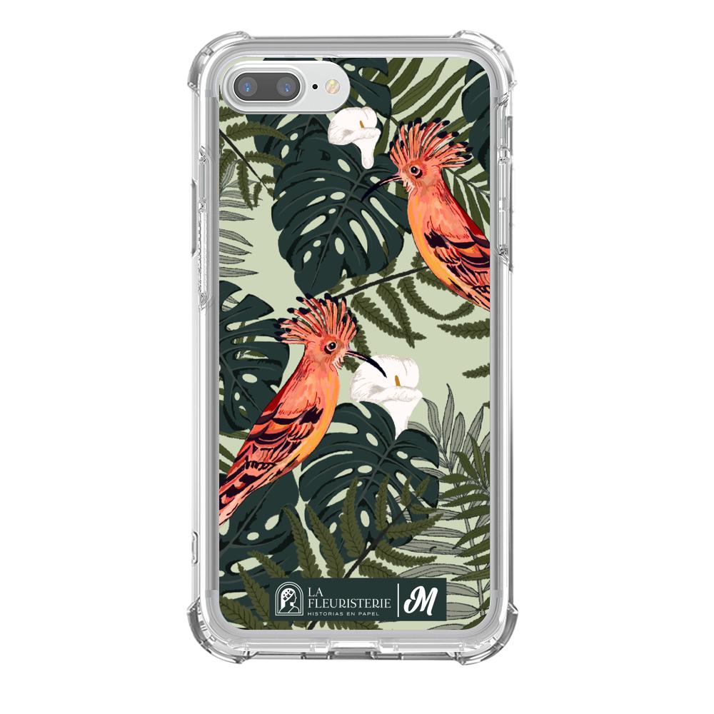 Case para iphone 8 plus Pajaro Tropical - Mandala Cases