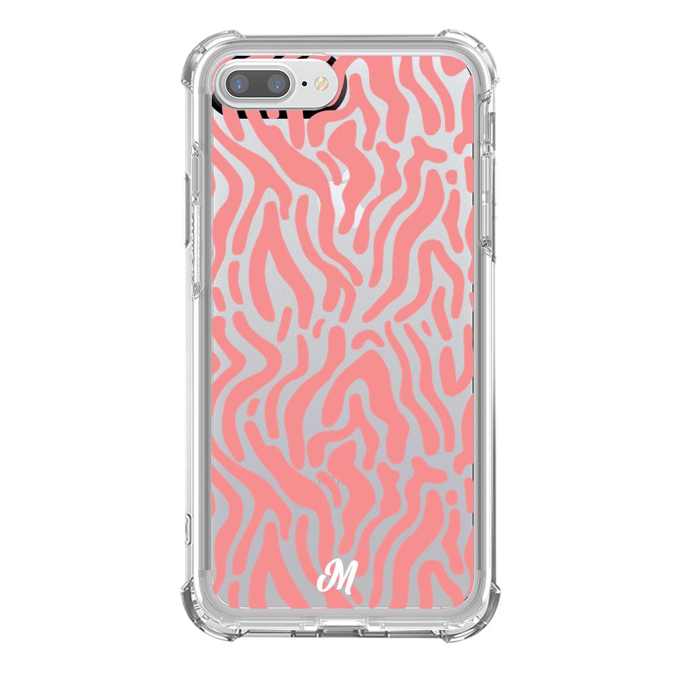 Case para iphone 8 plus Líneas Corales - Mandala Cases