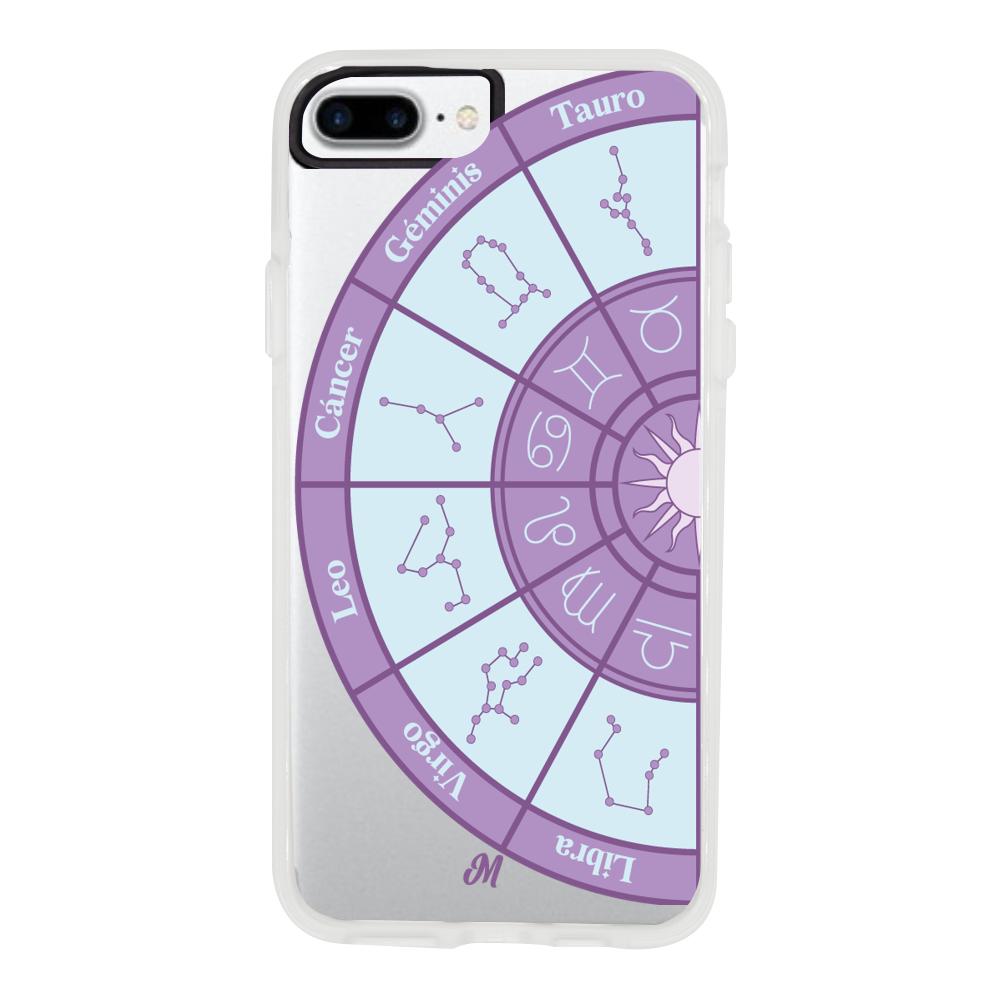 Case para iphone 8 plus Rueda Astral Izquierda - Mandala Cases