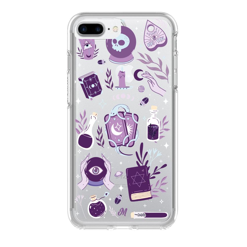 Case para iphone 8 plus Místico Transparente - Mandala Cases