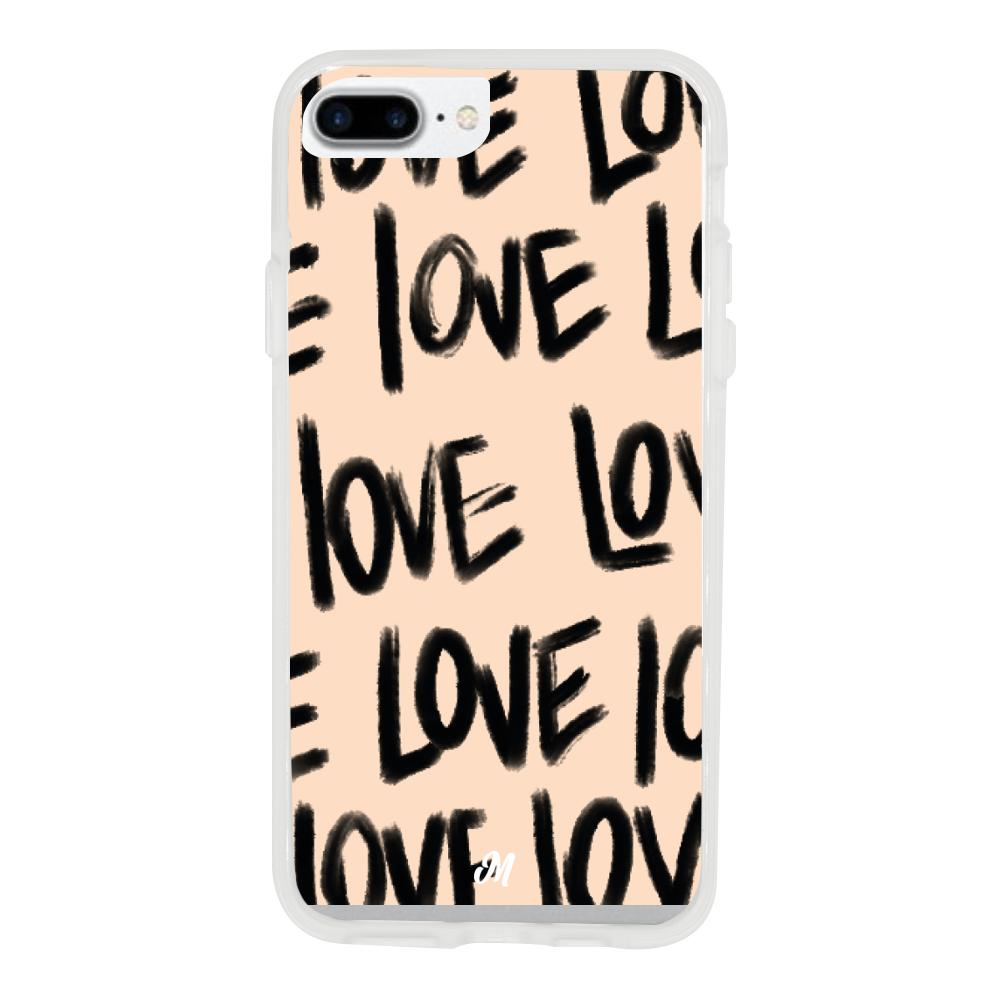 Case para iphone 8 plus Funda This Is Love  - Mandala Cases