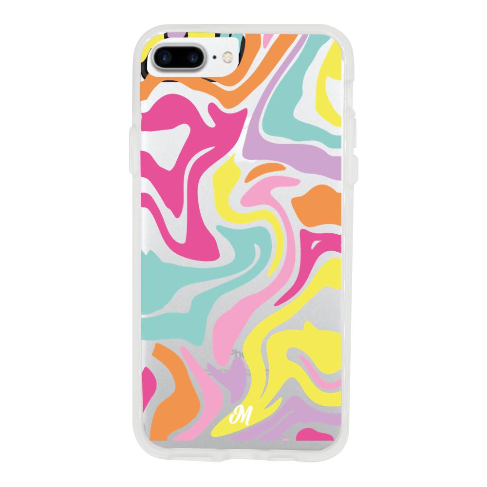 Case para iphone 8 plus Color lines - Mandala Cases
