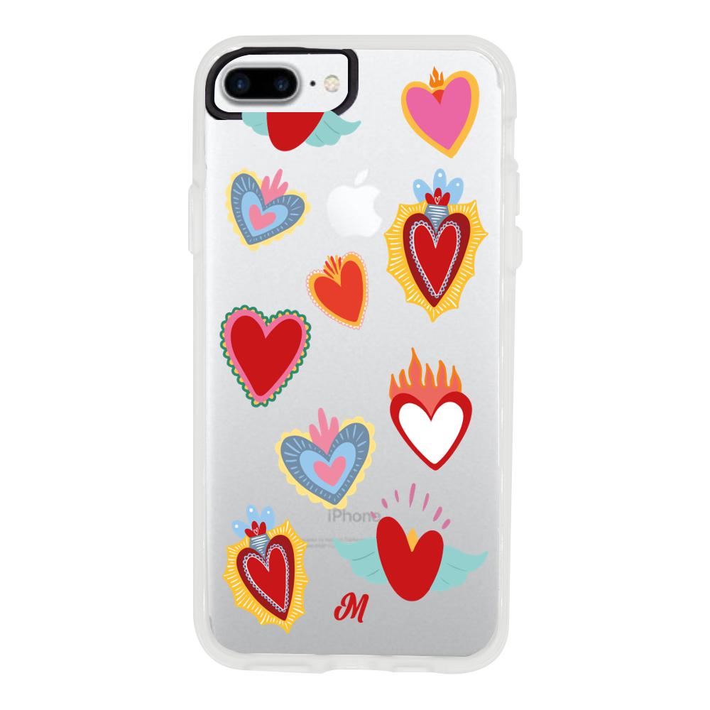 Case para iphone 8 plus Corazón de Guadalupe - Mandala Cases