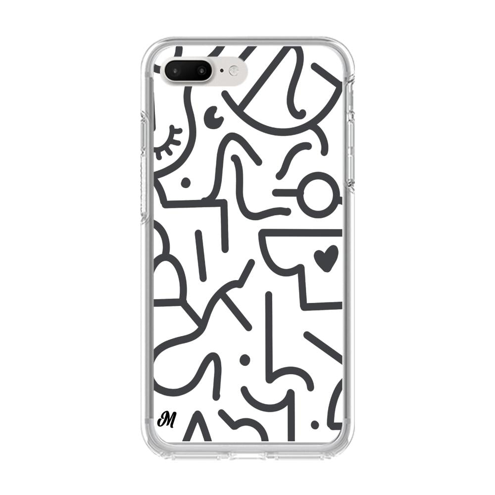 Case para iphone 8 plus Arte abstracto - Mandala Cases
