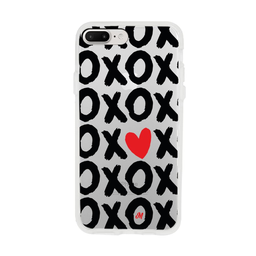 Case para iphone 8 plus OXOX Besos y Abrazos - Mandala Cases