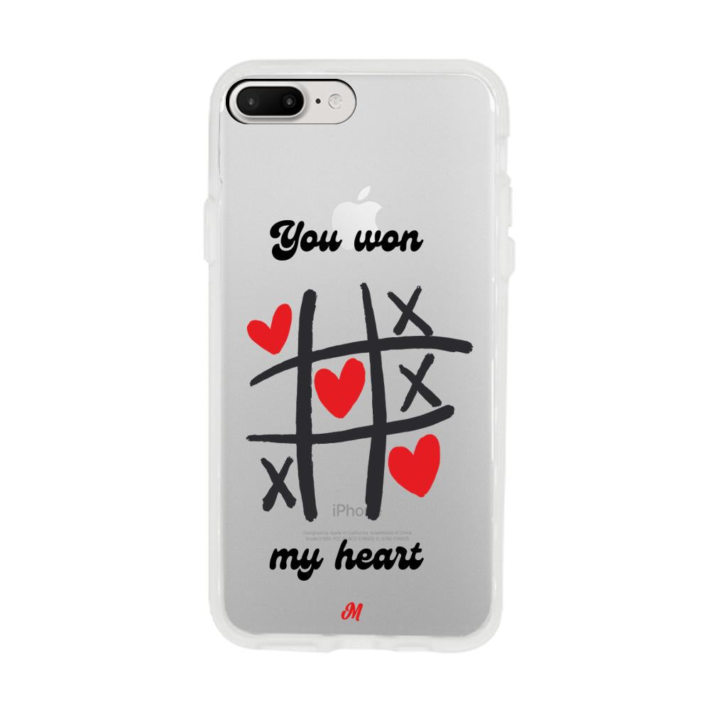 Case para iphone 8 plus You Won My Heart - Mandala Cases