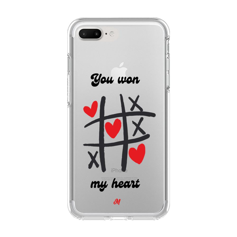 Case para iphone 8 plus You Won My Heart - Mandala Cases